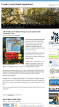 Mobile Screenshot of forestcountypublichealth.org